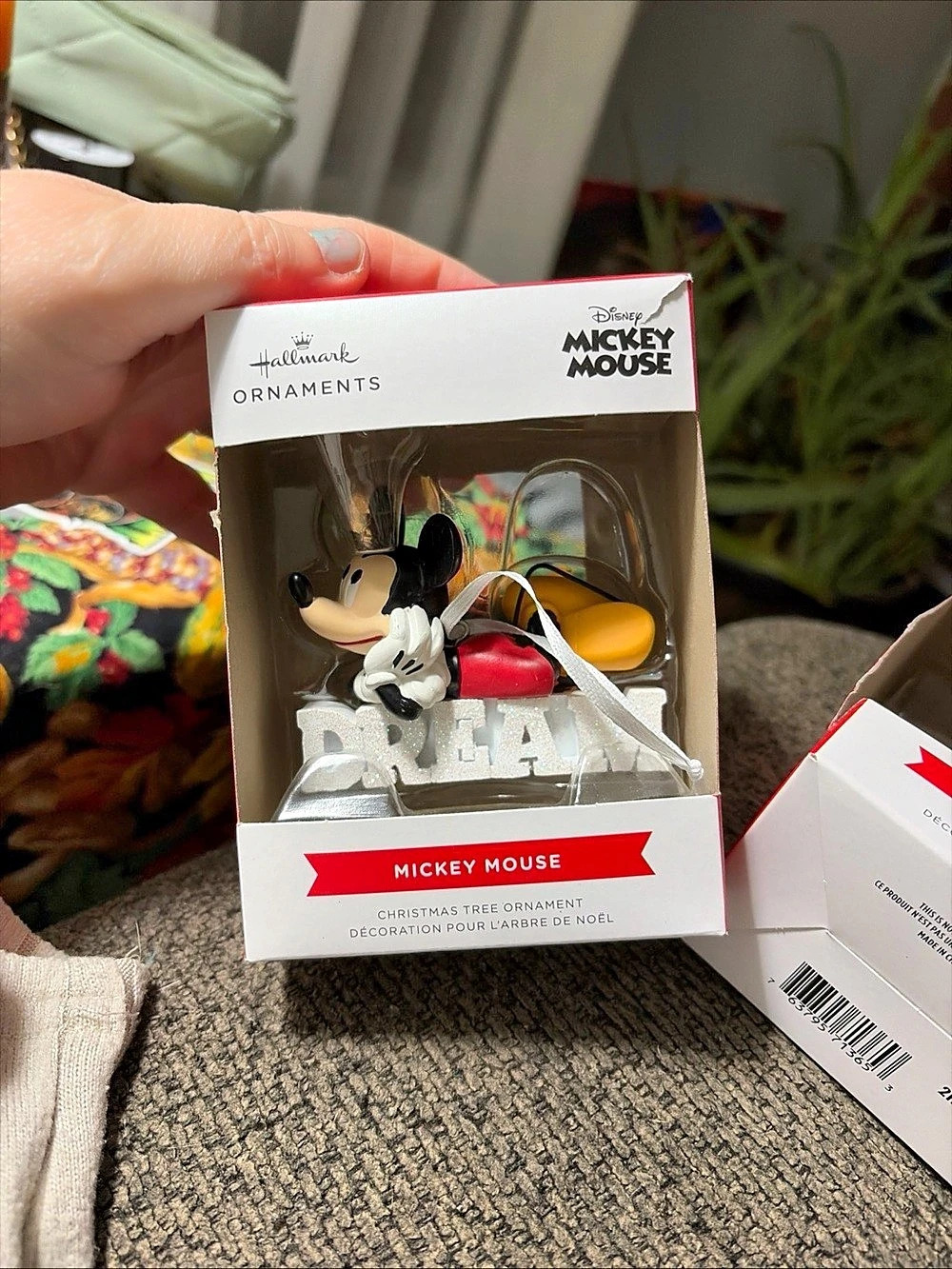 Hallmark Mickey Mouse Dream Christmas Tree Ornament